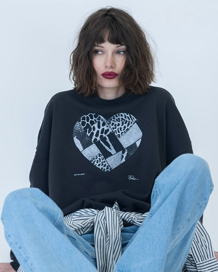 WILD OF HEART COZY SWEATSHIRT