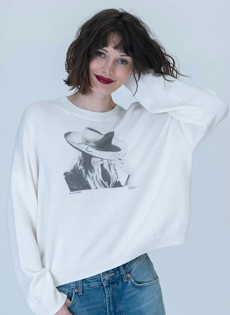 ON THE VERGE JORDYN CREWNECK SWEATER