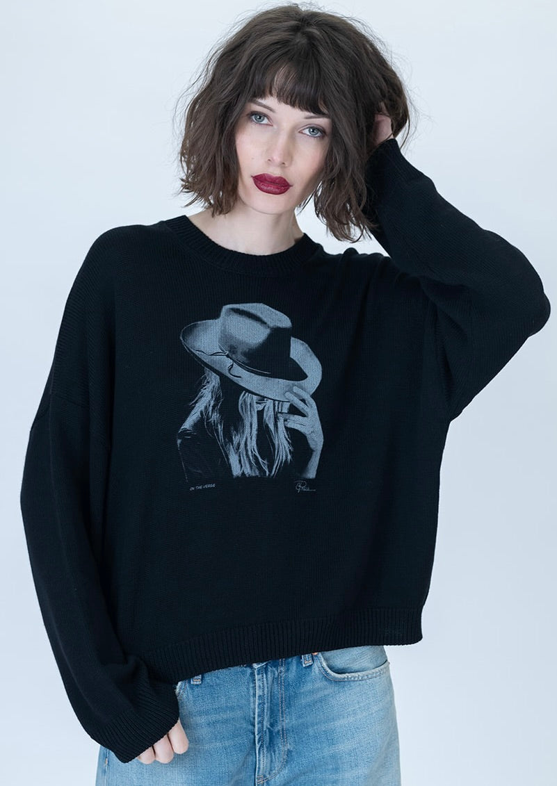 ON THE VERGE JORDYN CREWNECK SWEATER