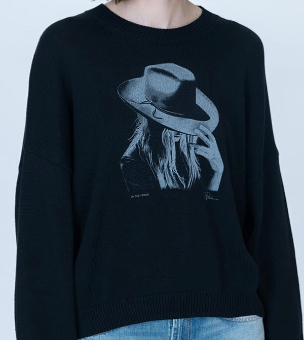 ON THE VERGE JORDYN CREWNECK SWEATER