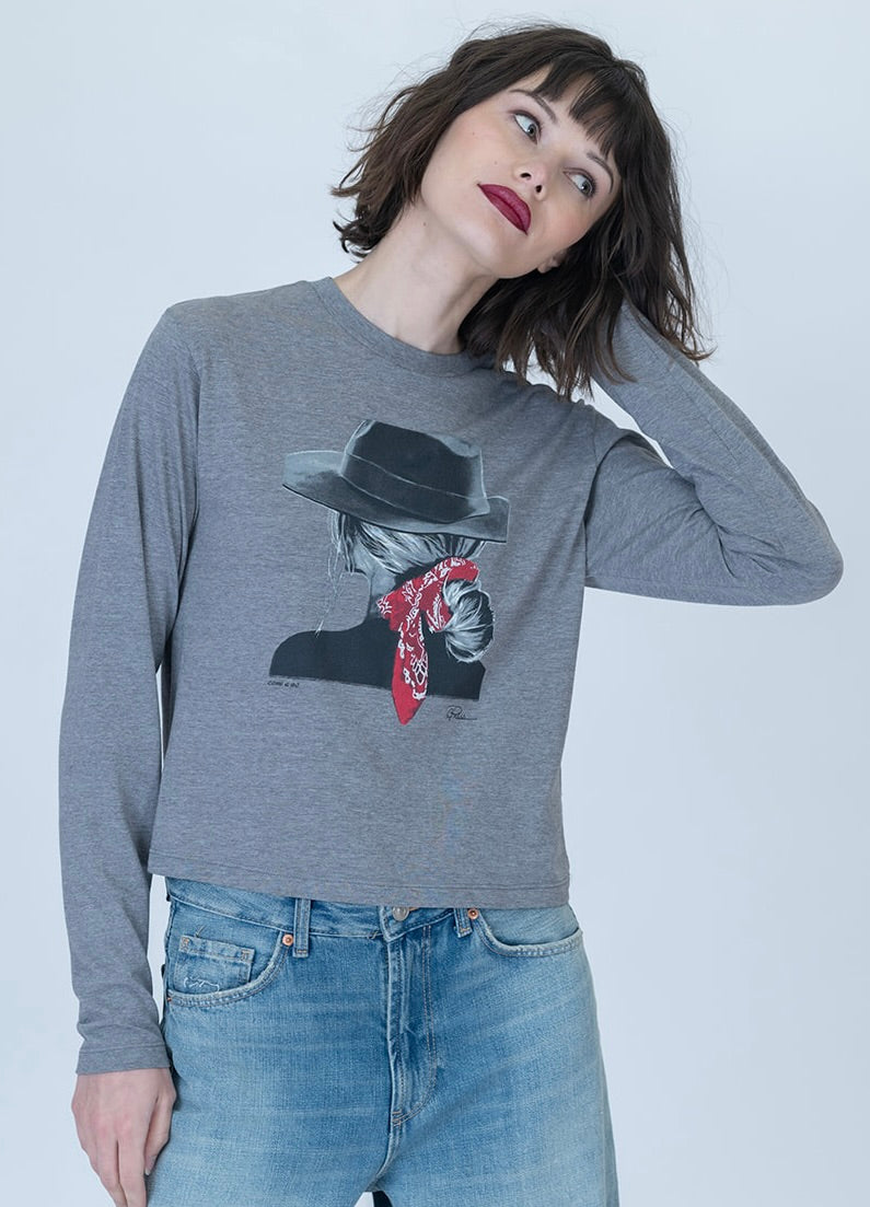 COME AND GO SUNDAY LONG SLEEVE TEE
