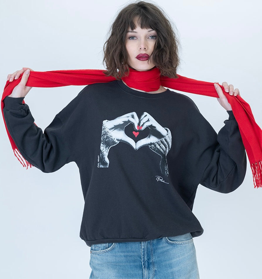 FULL HEART COZY SWEATSHIRT