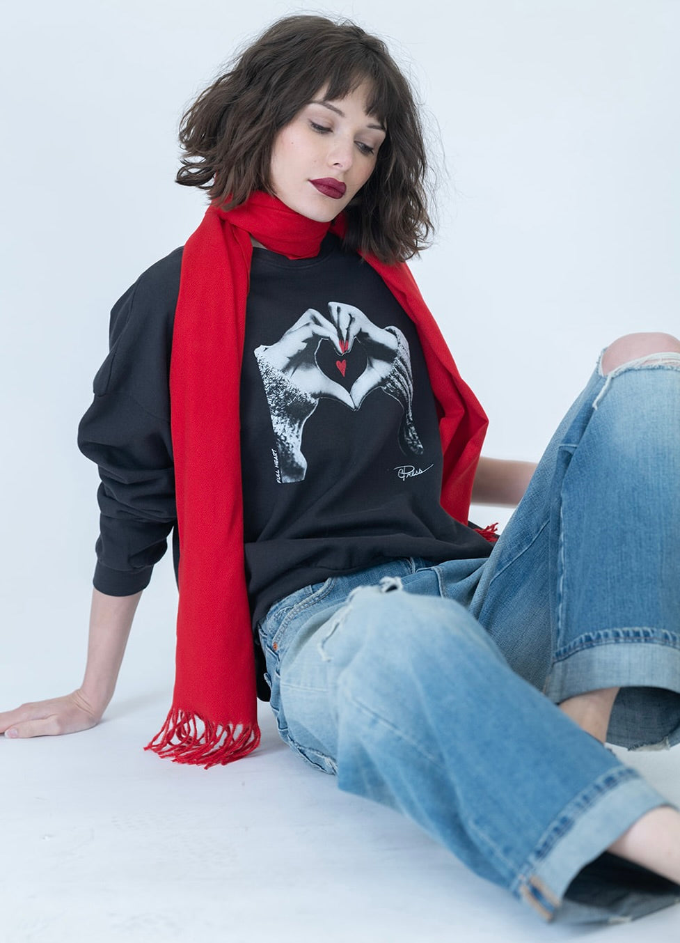 FULL HEART COZY SWEATSHIRT