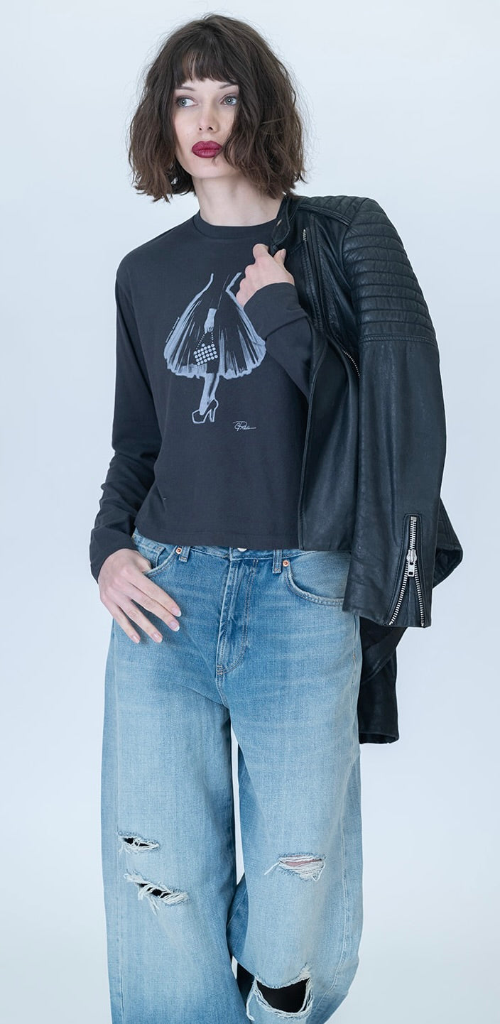 EMOTIONAL BAGGAGE SUNDAY LONG SLEEVE TEE