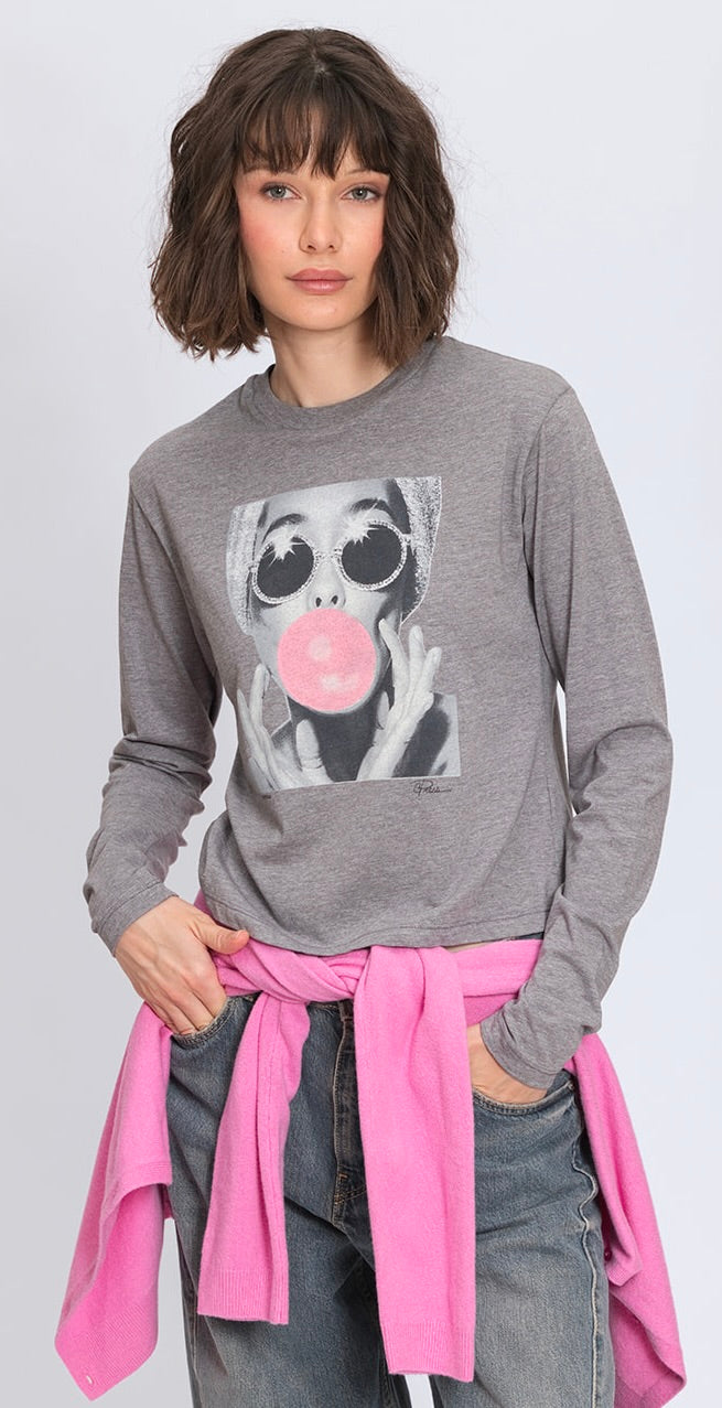 BURSTING LONG SLEEVE TEE
