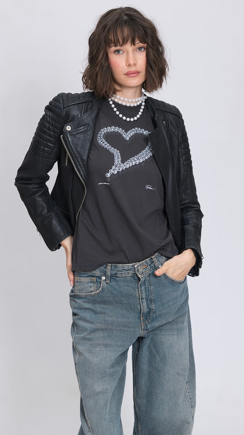 LOVE LANGUAGE MUSHIE TEE