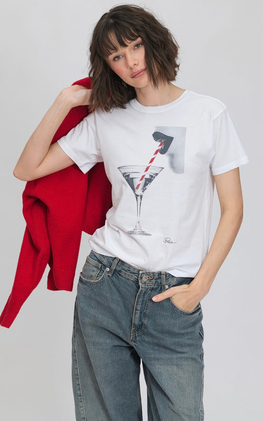 SIP TEASE MUSHIE TEE